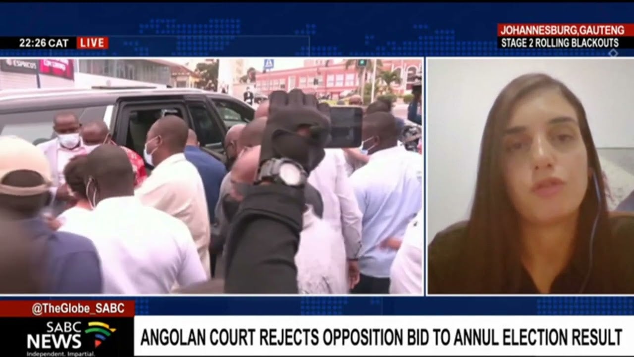 SABC | Angolan court rejects opposition bid to annul election result